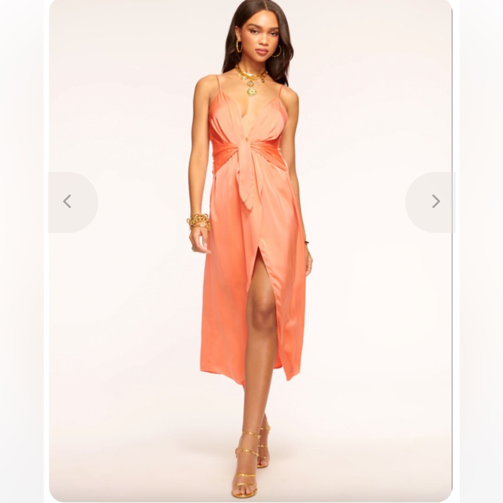 Ramy Brook Nicki Dress in Guava